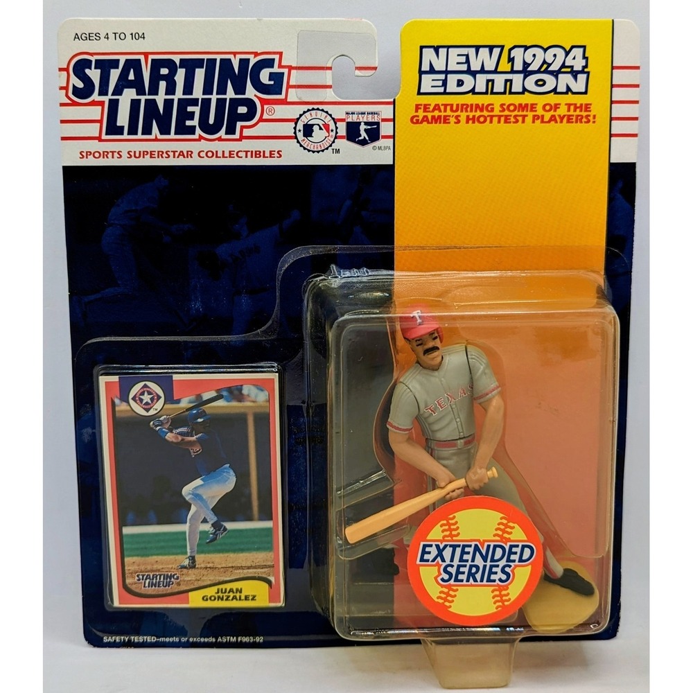 1994 Starting Lineup Juan Gonzalez Texas Rangers Figure